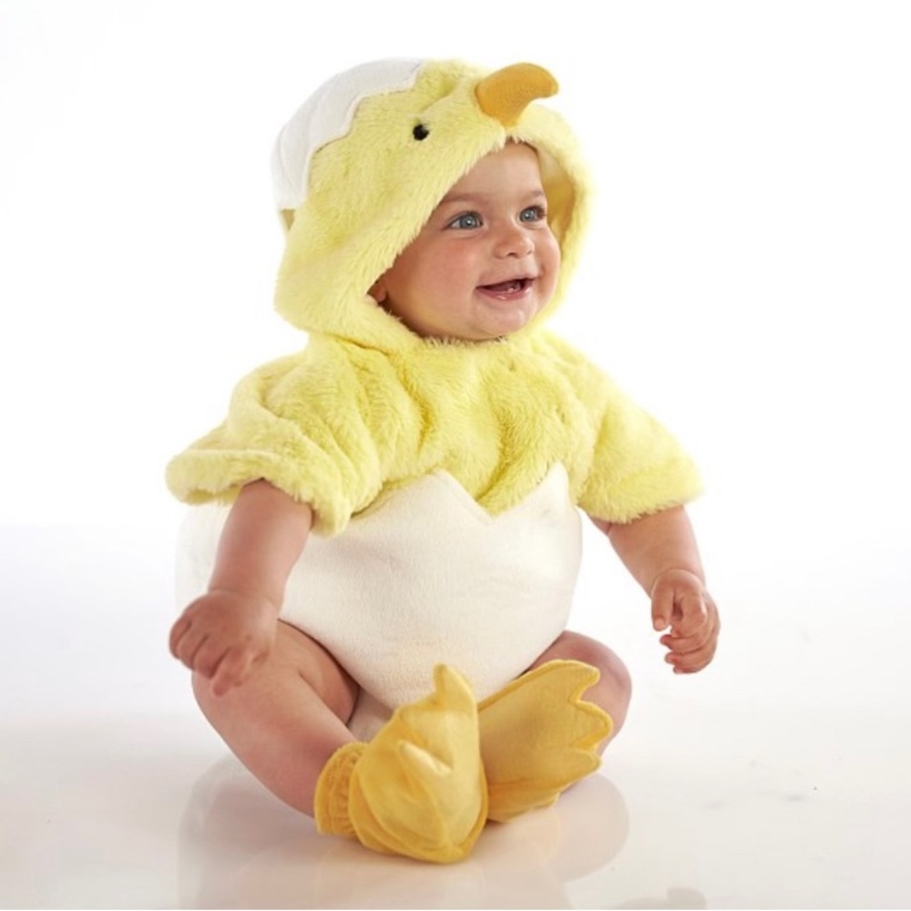 Pottery Barn Baby Egg Chick 0-6 Months